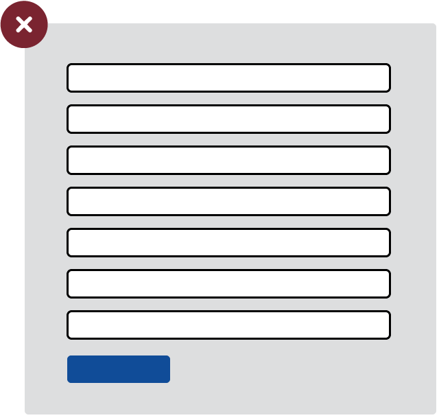 form with no groupings