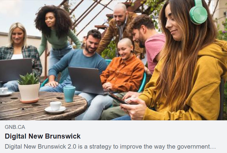 Preview card of a website shared on Facebook